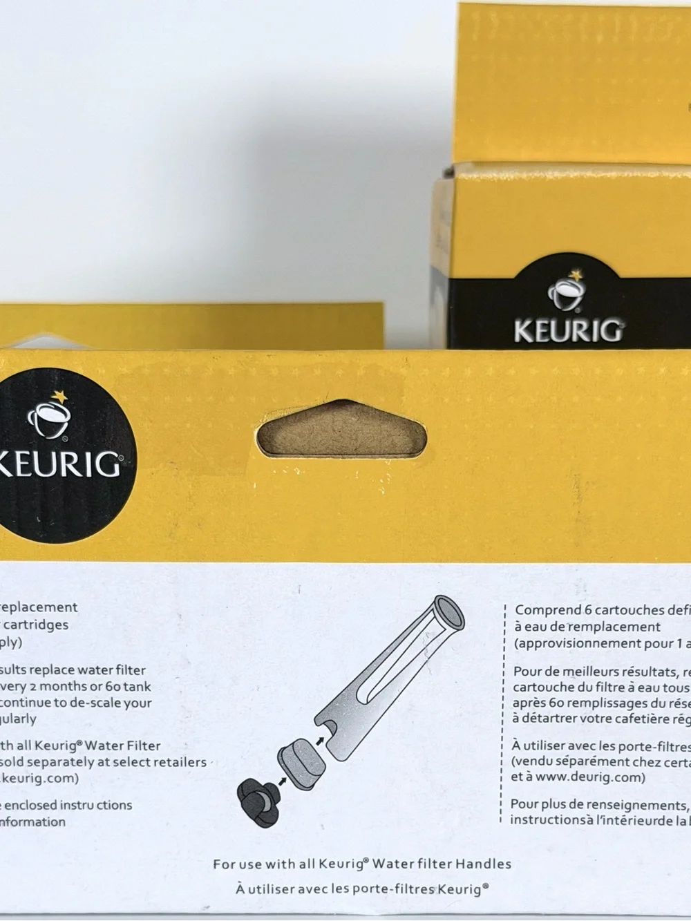 Keurig Genuine Water Filter Cartridges 24 Count (4 Boxes)